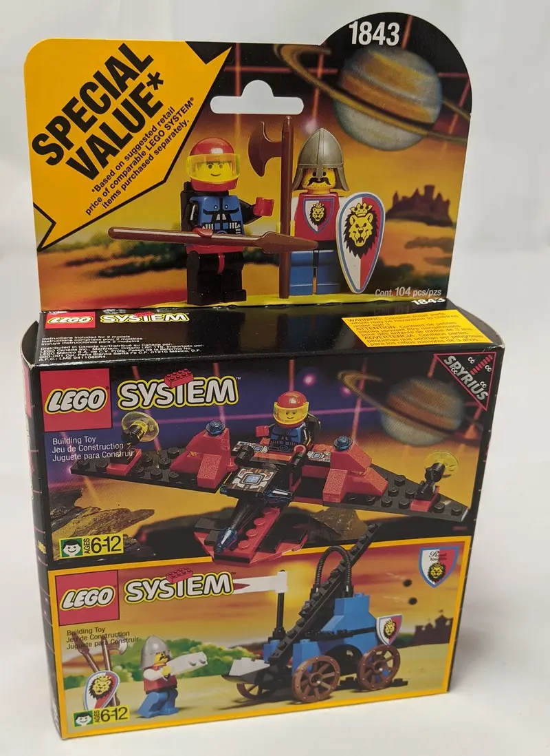LEGO Assorted 1843 Space/Castle value pack set