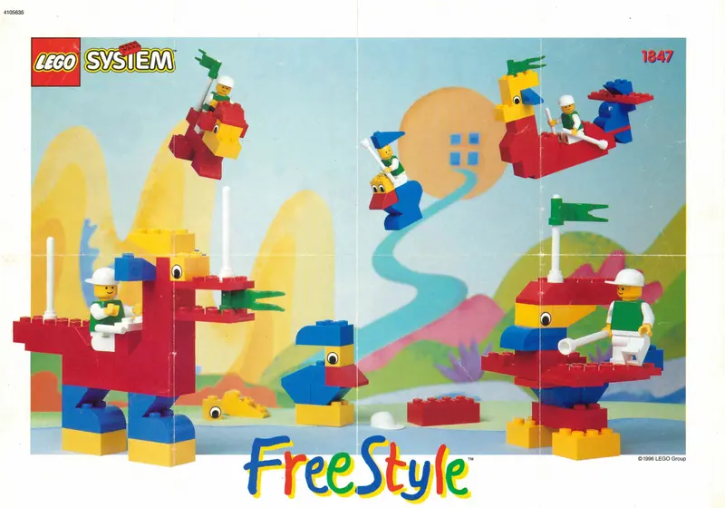 LEGO Freestyle 1847 Freestyle Set set