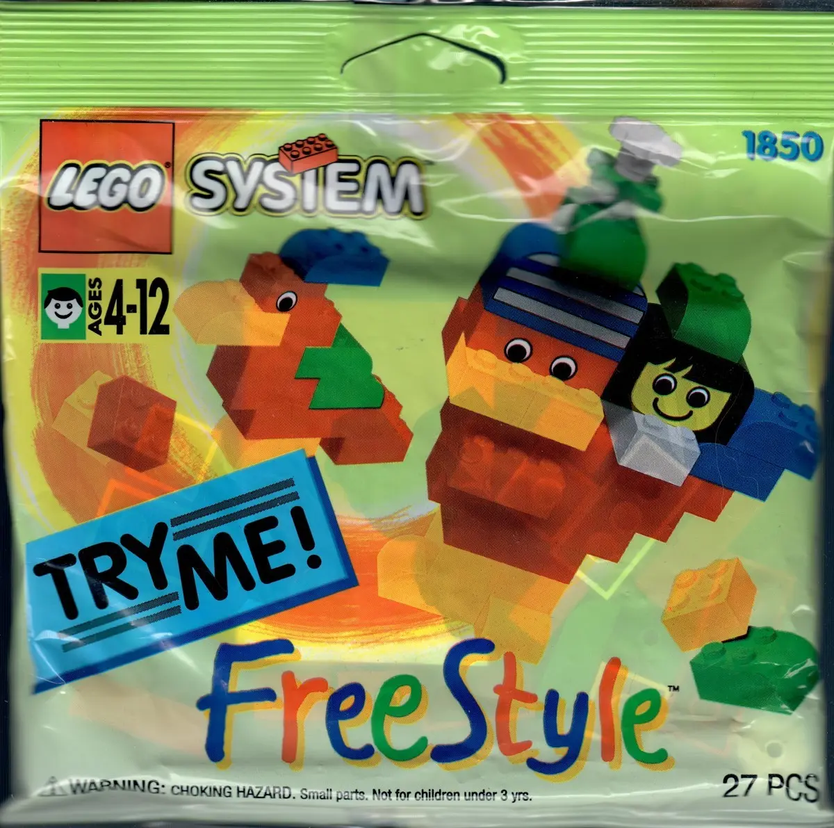 LEGO Freestyle 1850 Trial Size Bag set
