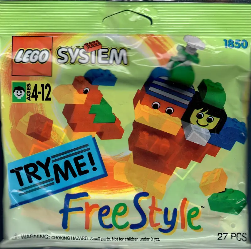 LEGO Freestyle 1850 Trial Size Bag set