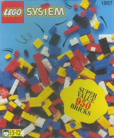 LEGO Basic 1857 Super Value Brick Pack set