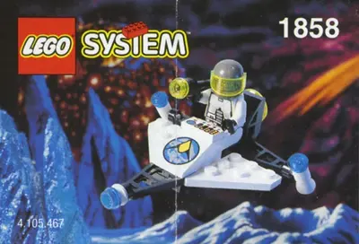 LEGO Space 1858 Droid Scout set