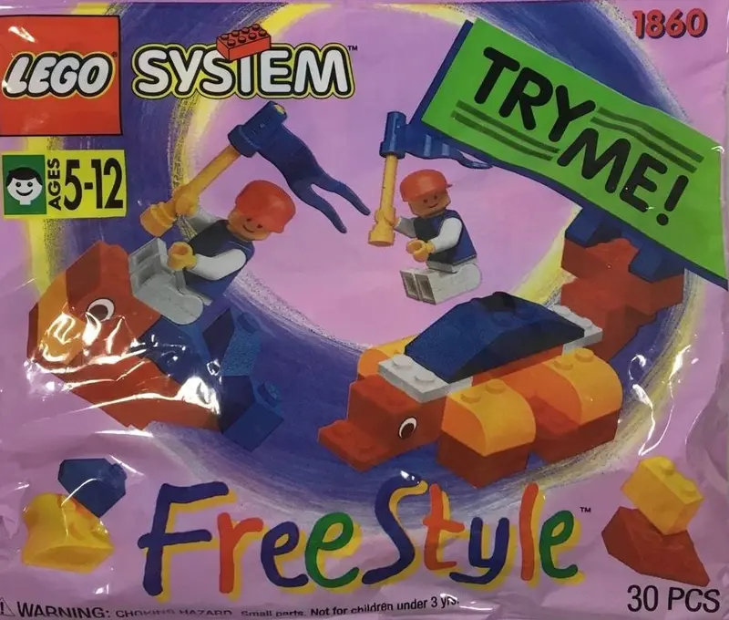 LEGO Freestyle 1860 Trial Size Bag set