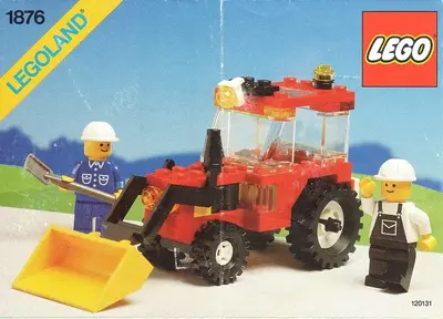 LEGO Town 1876 Soil Scooper set
