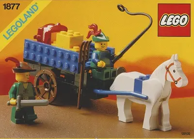LEGO Castle 1877 Crusader's Cart set