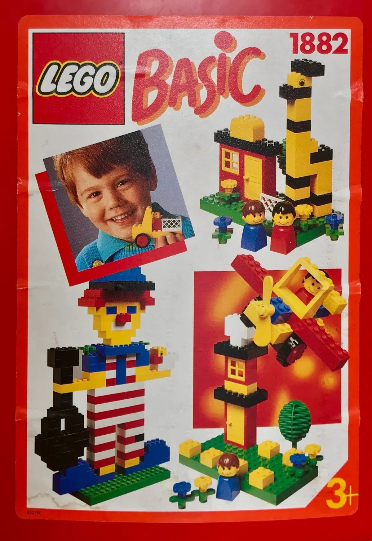 LEGO Basic 1882 Large Play Bucket, 3+ set