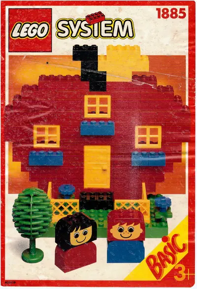 LEGO Basic 1885 Play Bucket of Bricks, 3+ set