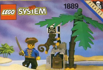 LEGO Pirates 1889 Pirates Treasure Hold set
