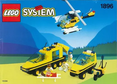 LEGO Town 1896 Trauma Team set