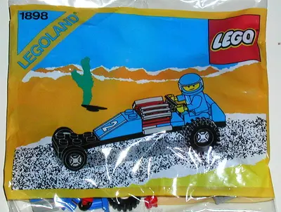 LEGO Town 1898 Dragster set
