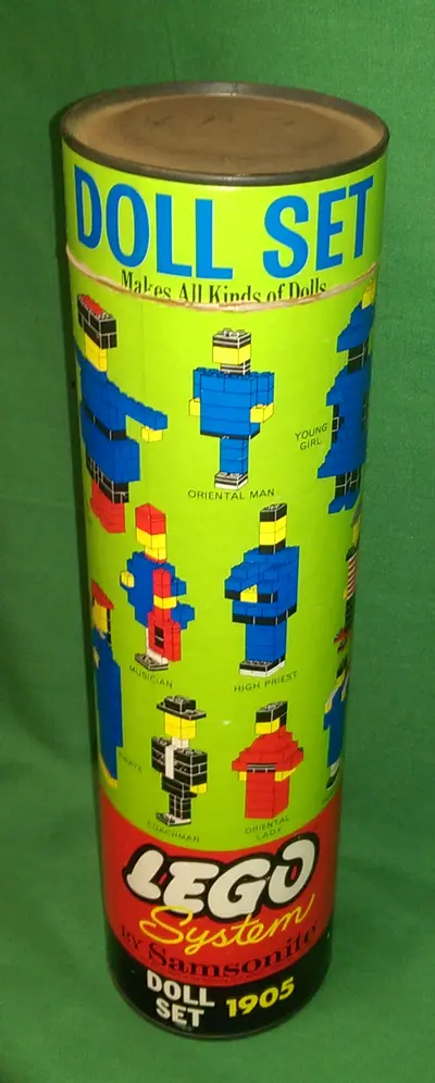 LEGO Samsonite 1905 Doll Set (Canister) set