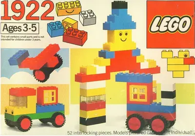 LEGO Basic 1922 Basic Building Set with Storage Case set