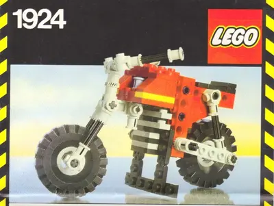 LEGO Technic 1924 Motorcycle set