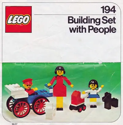 LEGO Building Set with People 194 Family set