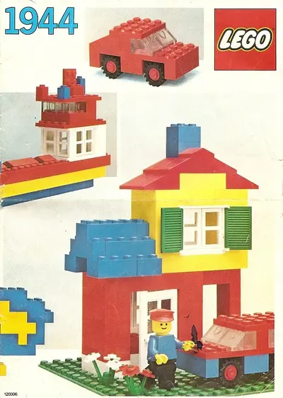 LEGO Basic 1944 Universal Building Set with Storage Case set