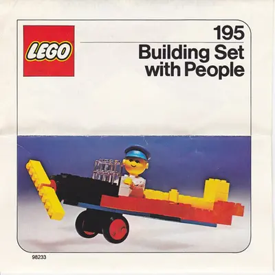 LEGO Building Set with People 195 Airplane set