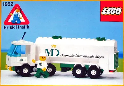 LEGO Town 1952 Milk Truck set