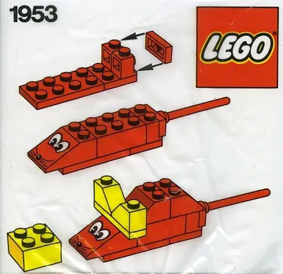 LEGO Basic 1953 Mouse set