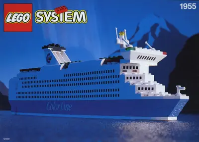 LEGO Promotional 1955 Color Line Ferry set