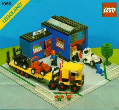 LEGO Town 1966 Car Repair Shop set