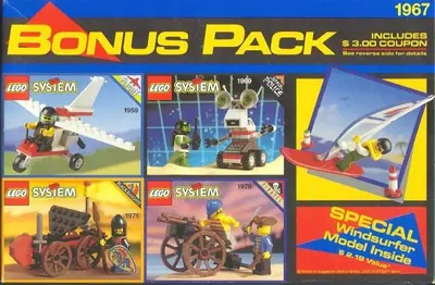 LEGO Assorted 1967 Five Set Bonus Pack set