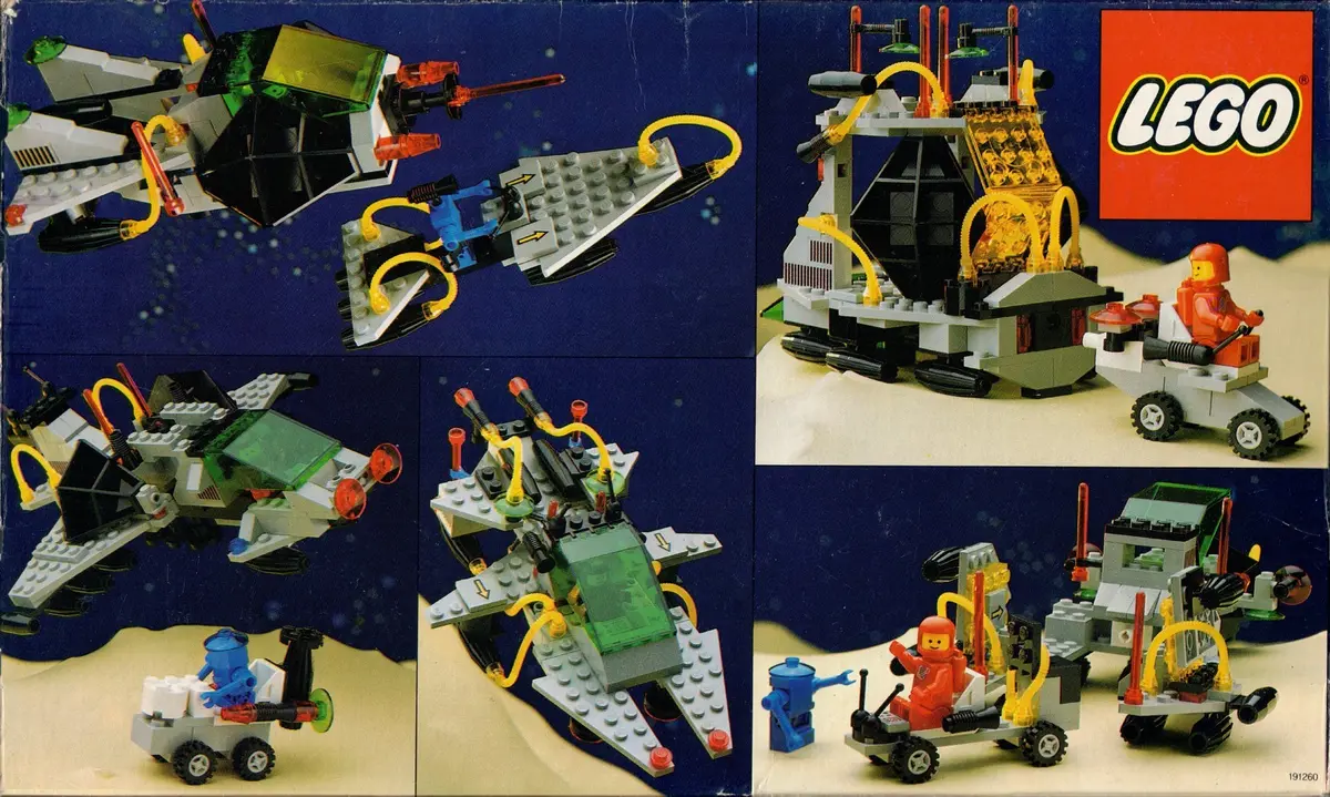 LEGO Space 1968 Heavy Payload Spacecraft (Schwernutzlast-Raumschiff) set, image 2