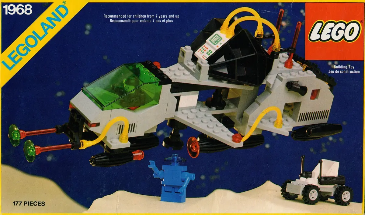 LEGO Space 1968 Heavy Payload Spacecraft (Schwernutzlast-Raumschiff) set, image 3