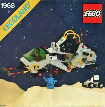 LEGO Space 1968 Heavy Payload Spacecraft (Schwernutzlast-Raumschiff) set
