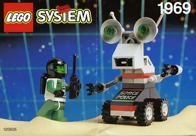 LEGO Space 1969 Mini Robot set