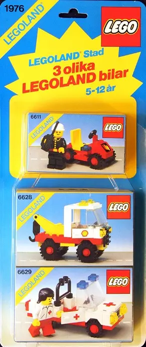 LEGO Town 1976 Town 3-Pack set