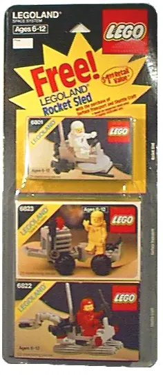 LEGO Space 1977 Special Three-Set Space Pack set