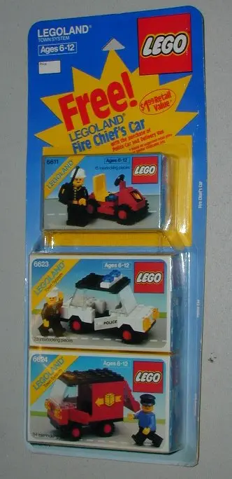 LEGO Town 1978 Town Value Pack set