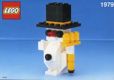 LEGO Basic 1979 Snowman set