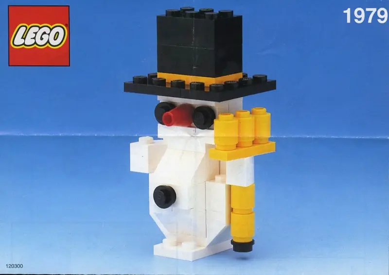LEGO Basic 1979 Snowman set