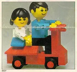 LEGO Building Set with People 199 Scooter set