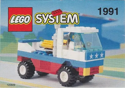 LEGO Town 1991 Racing Pick-Up Truck set