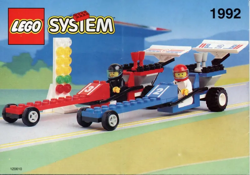 LEGO Town 1992 Dragsters set