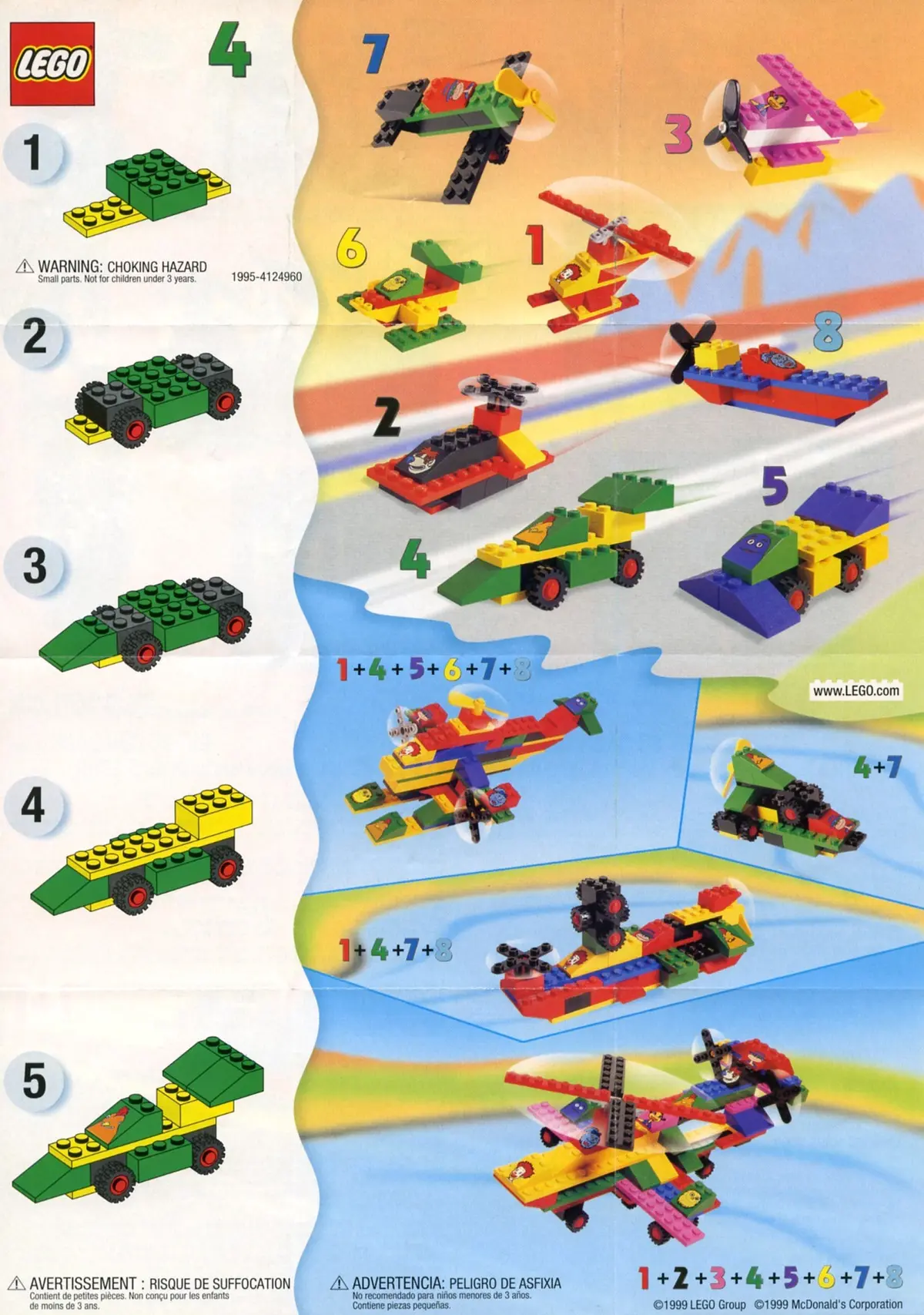 LEGO Classic 1995 Racer set, image 2