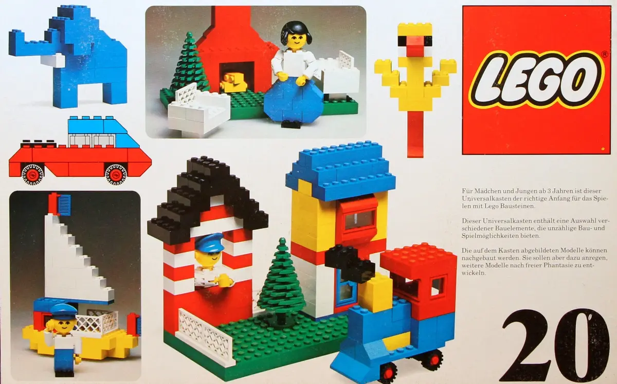 LEGO Basic 20 Basic Building Set, 3+ set