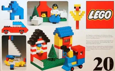LEGO Basic 20 Basic Building Set, 3+ set
