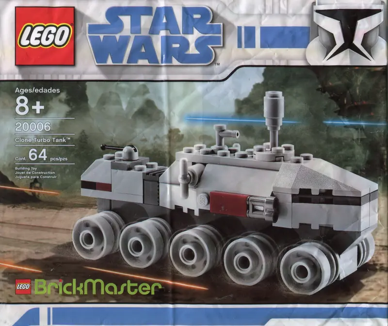 LEGO Star Wars 20006 Clone Turbo Tank set