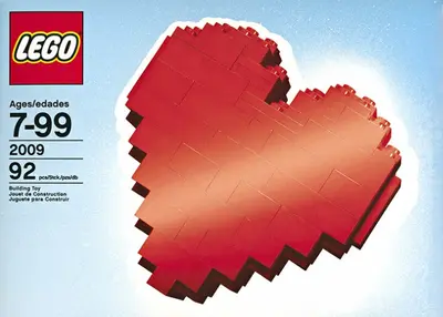 LEGO Miscellaneous 2009 Heart set