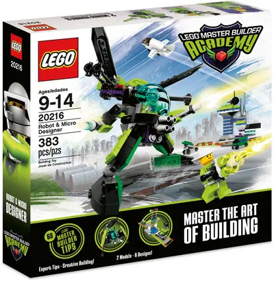 LEGO Master Builder Academy 20216 Robot & Micro Designer set