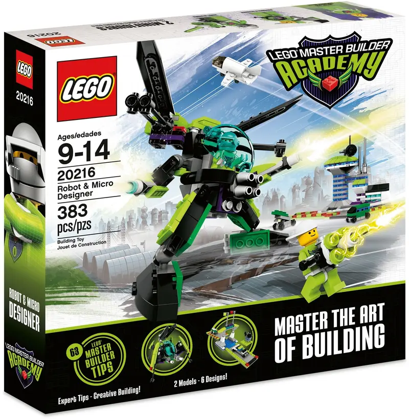 LEGO Master Builder Academy 20216 Robot & Micro Designer set