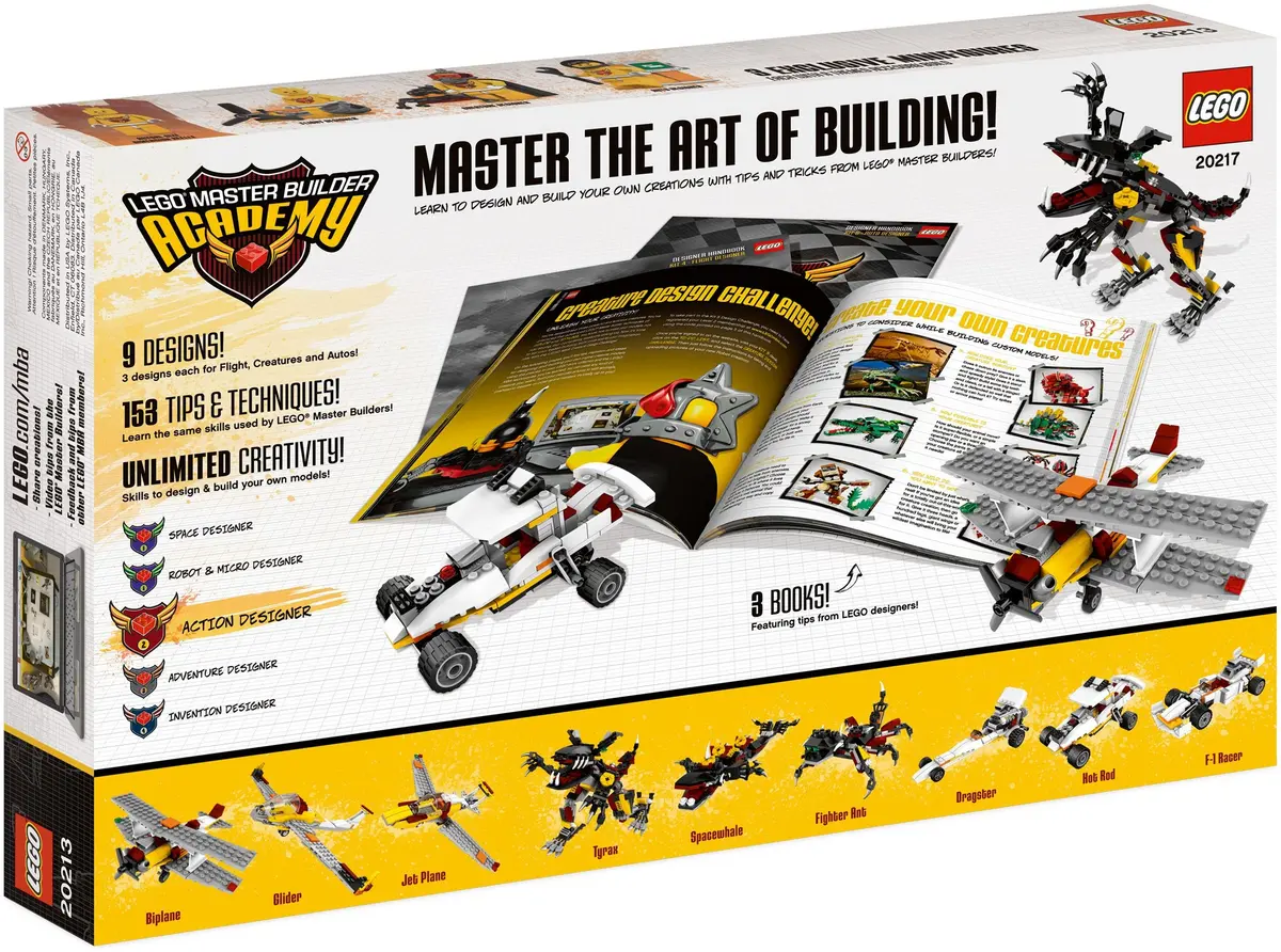 LEGO Master Builder Academy 20217 Action Designer set, image 4