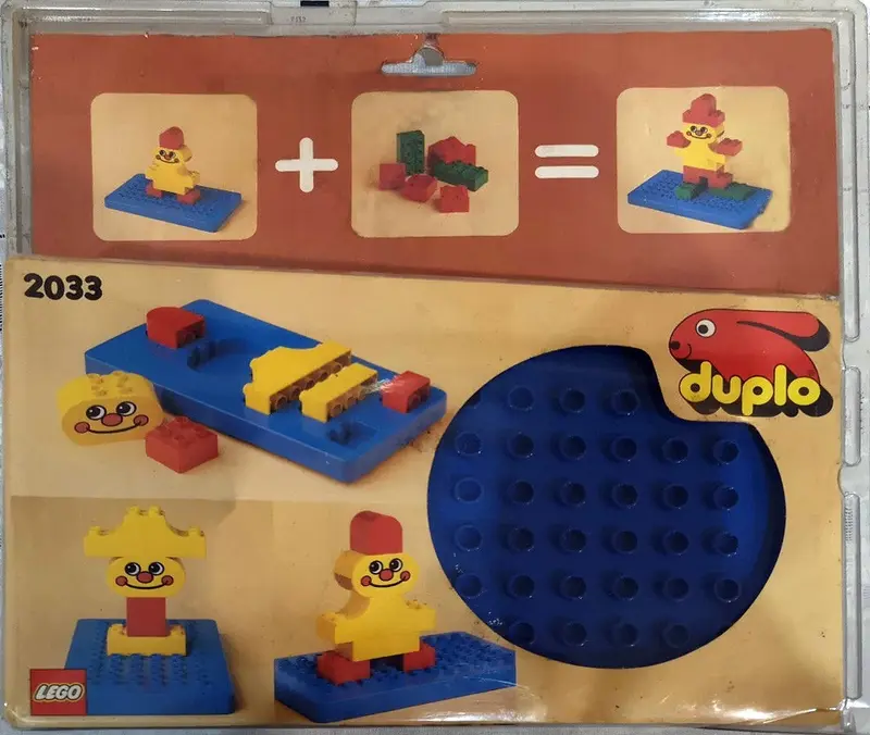 LEGO DUPLO 2033 Clown Shape Sorter set, image 2
