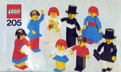 LEGO Basic 205 People Set set