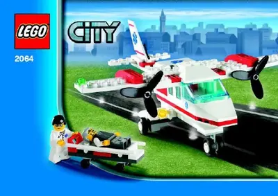 LEGO City 2064 Rescue Plane set