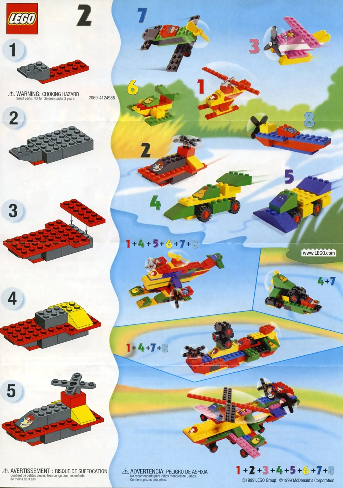 LEGO Classic 2069 Boat set, image 2