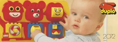LEGO DUPLO 2072 Touch and Learn Cot Toy set